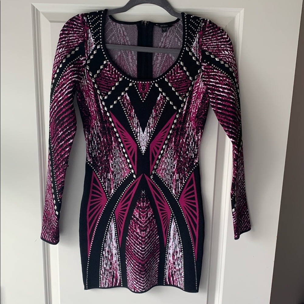 Guess Long Sleeve Bodycon